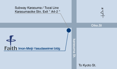Kyoto map